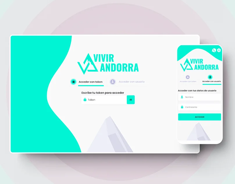 Vista del proyecto Page Vivir Andorra