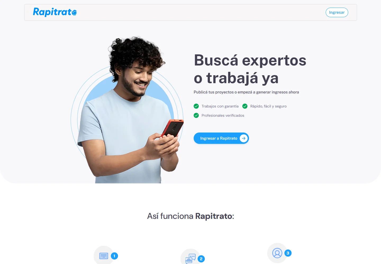 Vista del proyecto Rapitrato