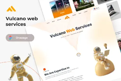 One Page Vulcano Web Services
